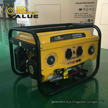 Valor de potência 2.5kw alternador de cobre 650va-gasolina-gerador para venda